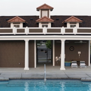 213. Clubhouse built by Edgewater Pools in the Charlotte area.
