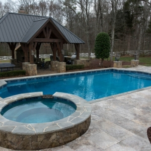 414.  Gorgeous, custom pool house